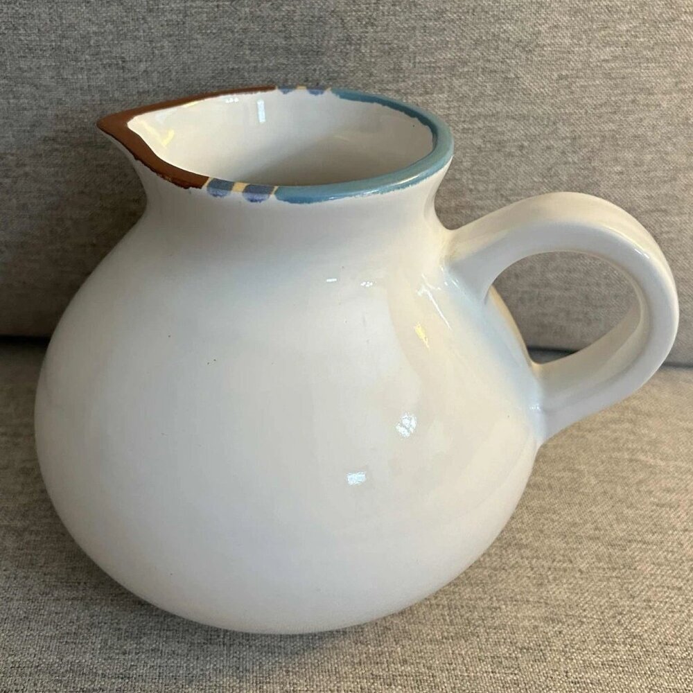 1980's Vintage Dansk International Mesa White Pitcher